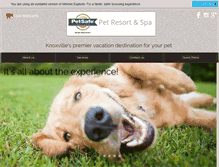 Tablet Screenshot of petsafevillage.com